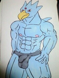 Rating: Explicit Score: 0 Tags: abs anthro bulge clothes color front_view golduck male male_only muscles nipples pokemon rule34 solo tagme topless User: bunchy7s