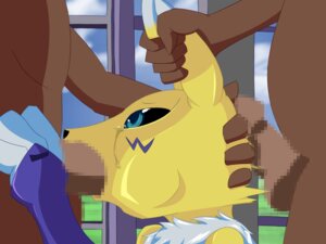 Rating: Explicit Score: 0 Tags: anthro canine censored digimon digimon_(species) female fox fur furry interspecies male renamon rule34 straight tagme User: bunchy7s