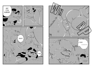 Rating: Explicit Score: 0 Tags: anal anal_penetration anthro canid canine canis comic dialogue domestic_dog duo e621 english_text erection genitals greyscale hand_on_another's_butt hand_on_butt humanoid_genitalia humanoid_penis licking male male/male male_penetrated male_penetrating male_penetrating_male mammal mobilemutt monochrome multiple_scenes nude oral penetration penis profanity rimming sex tail text tongue tongue_out User: bunchy7s