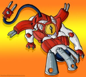 Rating: Safe Score: 0 Tags: ambiguous_gender cord e621 feline_ears gradient_background machine medabots peppercat pupils purple_eyes random_explosion red_body robot robot_anthro simple_background slit_pupils solo tail User: bunchy7s
