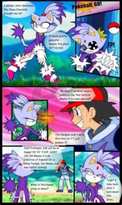 Rating: Safe Score: 0 Tags: angry anthro ash_ketchum black_eyes black_hair blaze_the_cat clothing comic comic_sans crossover dialogue distracting_watermark domestic_cat duo e621 english_text exclamation_point felid feline felis female footwear fur grass hair half-closed_eyes hat headgear headwear high_heels human interrobang mammal narrowed_eyes nintendo plant pokeball pokemon pokemon_trainer ponytail purple_body purple_clothing purple_fur question_mark satsunami sega shoes smile sonic_the_hedgehog_(series) standard_pokeball tail text walking watermark yellow_eyes User: bunchy7s