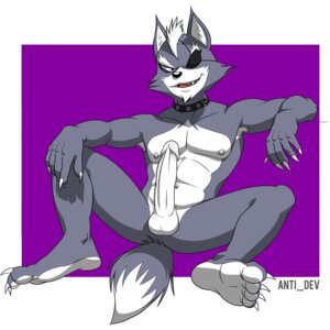 Rating: Explicit Score: 0 Tags: 1:1 anthro anti_dev armpit_hair balls body_hair canid canine canis claws collar e621 erection eye_patch eyewear genitals hi_res humanoid_genitalia humanoid_penis looking_at_viewer male mammal nintendo nipples penis simple_background solo spread_legs spreading star_fox tail third-party_edit toe_claws white_background white_balls white_penis wolf wolf_o'donnell User: bunchy7s