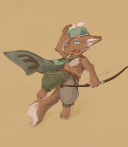 Rating: Safe Score: 0 Tags: anthro archer canid canine e621 fox male mammal solo tail totatetta young young_anthro young_male User: bunchy7s