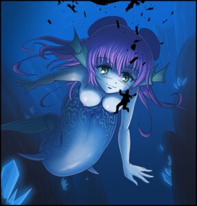 Rating: Explicit Score: 0 Tags: ambiguous_gender anthro aquatic blue_body blue_skin breasts cool_colors duo e621 female fin genitals green_eyes hair head_fin human karbo larger_anthro macro mammal merfolk monster_girl_(genre) nipples non-mammal_breasts non-mammal_nipples purple_hair silhouette size_difference smaller_human solo_focus split_form thalassophobia thalassophobia_cure underwater vulva water User: bunchy7s