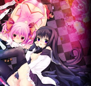 Rating: Explicit Score: 0 Tags: 2girls akemi_homura black_hair blush checkered checkered_floor condom dildo female from_above human lnslave madoka_kaname mahou_shoujo_madoka_magica multiple_females multiple_girls panties pantyhose pantyhose_pull pink_eyes pink_hair purple_eyes pussy rule34 striped striped_panties tied_hair twintails User: bunchy7s