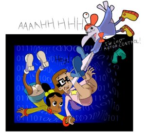 Rating: Explicit Score: 0 Tags: 2girls black_eyes black_hair boots bottomless brown_hair cyberchase dark-skinned_female dark_skin digit_(cyberchase) female glasses human inez_(cyberchase) jackie_(cyberchase) malachi multiple_females multiple_girls panties panties_down panty_pull rule34 shorts skirt upskirt User: bunchy7s