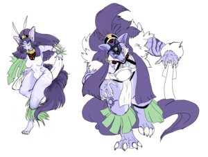 Rating: Safe Score: 0 Tags: airess anthro azeneth breasts chest_tuft claws duo e621 feet female fingers fur hair long_hair male multiple_images muscular muscular_anthro nipples pink_ears purple_body purple_fur purple_hair shebeast simple_background tail toes tuft white_background white_body white_fur User: bunchy7s