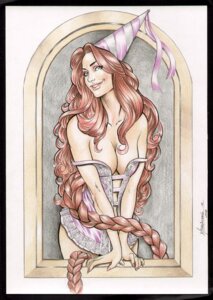 Rating: Explicit Score: 0 Tags: braid breasts cleavage curly_hair fairy_tales female female_only human large_breasts lingerie long_hair looking_at_viewer michelangelo_almeida rapunzel_(fairy_tales) rule34 signature smile solo traditional_media very_long_hair User: bunchy7s