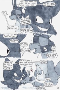 Rating: Explicit Score: 0 Tags: argon_vile armband balls bandanna_on_forehead bdsm black_armband black_kerchief blindfold bodily_fluids bondage bound charmeleon comic dialogue duo e621 english_text erection generation_1_pokemon gengar genital_fluids genitals heart_symbol humanoid_genitalia humanoid_penis kerchief male male/male monochrome multiple_scenes nintendo penis pokemon pokemon_(species) precum smile tail text traditional_media_(artwork) User: bunchy7s