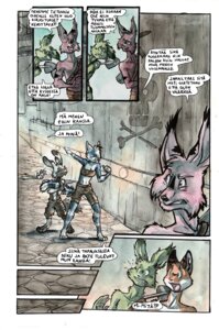 Rating: Safe Score: 0 Tags: 4_toes anthro barefoot biped canid canine cheek_tuft clothed clothing comic detailed_background dialogue digitigrade e621 facial_tuft feet female finnish_text fox fur green_body green_fur inside male mammal minna_sundberg open_mouth pahistenlistijat speech_bubble standing tail text toes topless translated tuft unavailable_at_source User: bunchy7s
