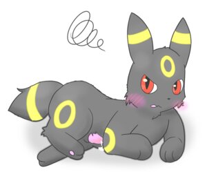 Rating: Explicit Score: 0 Tags: angry blush bodily_fluids cum cum_drip digitigrade dripping e621 eeveelution erection feet feral generation_2_pokemon genital_fluids genitals hindpaw looking_at_viewer lying male nintendo on_side open_mouth pawpads paws penis pink_penis pokemon pokemon_(species) quadruped red_eyes ruua simple_background solo tail tapering_penis umbreon white_background User: bunchy7s