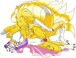 Rating: Explicit Score: 0 Tags: anthro breasts canine claws closed_eyes color crossover digimon digimon_(species) female fox fur furry furry_breasts furry_tail interspecies kissing male mammal multi_tail ninetales nude pokemon pokemon_(series) pussy renamon renamonprincess rule34 sex simple_background straight straight_hair tail tails vaginal_penetration white_background User: bunchy7s