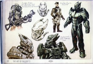 Rating: Safe Score: 0 Tags: absurd_res ambiguous_gender armor clothing concept_art costume e621 enclave_(fallout) english_text fallout grandfathered_content group gun hi_res human human_only machine male mammal microsoft military model_sheet not_furry official_art power_armor ranged_weapon scan soldier text the_art_of_fallout_3 unknown_artist vault-tec_logo warrior weapon User: bunchy7s