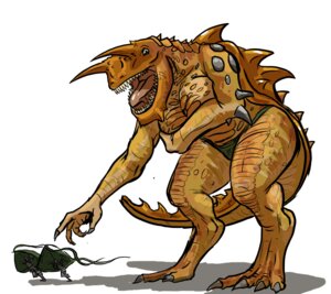Rating: Explicit Score: 0 Tags: bra dungeons_and_dragons european_mythology female folklore horns mythology oniontrain panties public_domain rule34 rule_63 sharp_teeth tail tarrasque tongue topless white_background User: bunchy7s