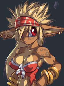 Rating: Safe Score: 0 Tags: 3:4 accessory anthro biceps big_breasts bracelet breasts clothed clothing digital_media_(artwork) e621 ear_piercing female hair headband jewelry long_hair midriff muscular muscular_anthro muscular_female piercing puddin_(fayleh) red_eyes simple_background skimpy solo thefuckingdevil unknown_species User: bunchy7s
