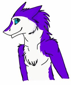 Rating: Safe Score: 0 Tags: 2013 blue_sclera chest_tuft digital_media_(artwork) e621 fur male mammal pietro.sergal purple_body purple_fur sacredwolfe sergal simple_background smile solo tuft white_background white_body white_fur User: bunchy7s