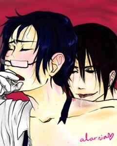 Rating: Explicit Score: 0 Tags: 2boys claude_faustus kuroshitsuji male male_only rule34 sebastian_michaelis tagme User: bunchy7s