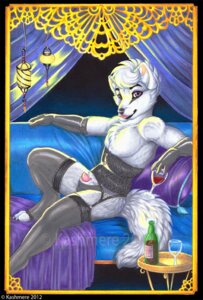 Rating: Explicit Score: 0 Tags: 2012 animal_genitalia anthro arctic_fox arm_warmers armwear canid canine clothed clothing corset crossdressing detailed_background e621 femboy fox fur garter_straps genitals gloves grey_body grey_fur half-erect handwear kashmere legwear lingerie looking_at_viewer male mammal panties penis penis_tip purple_eyes seductive solo stockings tail tongue tongue_out topwear true_fox underwear white_body white_fur User: bunchy7s