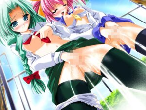 Rating: Explicit Score: 0 Tags: 2girls breasts censored female female_only game_cg multiple_females multiple_girls panties peeing peeing_together pissing_in_hands rule34 underwear User: bunchy7s