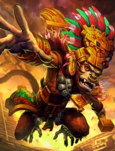 Rating: Safe Score: 0 Tags: american_mythology anthro atelid brolo deity e621 facial_piercing feathers feet feral fur gold_(metal) haplorhine headdress hi_res hindpaw howler_monkey hun_batz male mammal mayan_mythology mesoamerican_architecture mesoamerican_mythology monkey mythology new_world_monkey nose_piercing nose_ring official_art paws piercing prehensile_feet primate ring_piercing septum_piercing smite solo toes tribal weapon User: bunchy7s