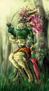 Rating: Safe Score: 0 Tags: 2007 basket blue_eyes bovid caprine container detailed_background domestic_sheep e621 female geppei5959 grass hooves mammal open_mouth outside pink_nose plant pose sheep sitting sitting_on_stump solo tree tree_stump umbrella User: bunchy7s