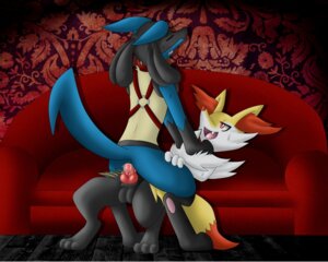 Rating: Explicit Score: 0 Tags: 5:4 anal anal_penetration animal_genitalia animal_penis anthro anus black_body black_fur blue_body blue_fur bodily_fluids braixen butt canid canine canine_genitalia canine_penis cowgirl_position duo e621 erection eyes_closed from_behind_position from_front_position fur furniture generation_4_pokemon generation_6_pokemon genital_fluids genitals harness hi_res inner_ear_fluff looking_pleasured lucario lucarioico2007 male male/male male_on_bottom male_on_top male_penetrated male_penetrating male_penetrating_male mammal nintendo nude on_bottom on_sofa on_top penetration penis pokemon pokemon_(species) precum raised_tail sex sofa sweat tail tight_fit tuft yellow_body yellow_fur User: bunchy7s