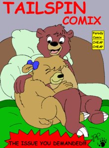 Rating: Questionable Score: 0 Tags: anthro bear bow cover cub cub_on_cub disney female female_cub fur furry furry_only kit_cloudkicker male male_cub mammal molly_cunningham p_p_(artist) rule34 straight talespin young User: bunchy7s