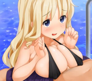 Rating: Explicit Score: 0 Tags: blue_eyes blush breast_squeeze breasts censored erect_nipples female human kaisen_chuui large_breasts male nipples original paizuri paizuri_under_clothes penis pool rule34 straight swimsuit User: bunchy7s