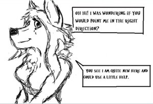 Rating: Safe Score: 0 Tags: anthro breasts canid canine canis dialogue e621 english_text female head_turned helpless kida_howlette line_art looking_at_viewer mammal monochrome simple_background sketch smile solo talking_to_viewer text white_background wolf User: bunchy7s Rating: Safe Score: 0 Tags: anthro breasts canid canine canis dialogue e621 english_text female head_turned helpless kida_howlette line_art looking_at_viewer mammal monochrome simple_background sketch smile solo talking_to_viewer text white_background wolf User: bunchy7s