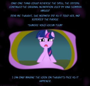Rating: Safe Score: 0 Tags: 2013 alternate_species e621 english_text equid equine female friendship_is_magic fur genie hair hasbro horn mammal multicolored_hair my_little_pony mythological_creature mythological_equine mythology narration navitaserussirus purple_body purple_eyes purple_fur purple_hair solo text twilight_sparkle_(mlp) two_tone_hair unicorn User: bunchy7s