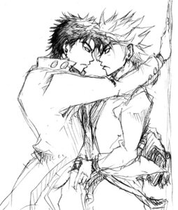 Rating: Explicit Score: 0 Tags: 2boys dio_brando gay jojo's_bizarre_adventure jotaro_kujo male male_only monochrome multiple_boys multiple_males rule34 stardust_crusaders tiny_hand yaoi User: bunchy7s