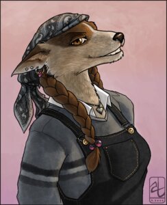 Rating: Safe Score: 0 Tags: 2000 anthro braided_hair brown_eyes canid canine clothing e621 ear_piercing female hair half-length_portrait jewelry kerchief mammal necklace oce overalls piercing pigtails portrait solo twin_braids User: bunchy7s Rating: Safe Score: 0 Tags: 2000 anthro braided_hair brown_eyes canid canine clothing e621 ear_piercing female hair half-length_portrait jewelry kerchief mammal necklace oce overalls piercing pigtails portrait solo twin_braids User: bunchy7s