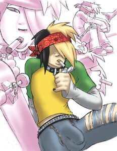 Rating: Explicit Score: 0 Tags: anthro bulge canid canine cigarette clothed clothing collar colored_nails comic detailed_bulge digital_media_(artwork) duo e621 fox genital_outline gideon human kerchief lips male mammal nails penis_outline reven_and_shayde_meet shayde skateboard smoking solo_focus thick_bottom_lip vehicle User: bunchy7s