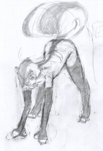 Rating: Questionable Score: 0 Tags: 2014 all_fours anthro bent_over black_body black_fur breasts e621 emo_haircut feet female fur haffnhaff hair hi_res hindpaw katy_lepoufe mammal markings mephitid monochrome nude paws short_hair simple_background sketch skunk solo striped_markings striped_tail stripes tail tail_markings white_body white_fur User: bunchy7s