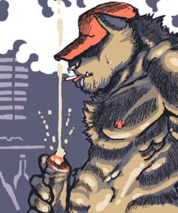 Rating: Explicit Score: 0 Tags: anthro blazingcheecks bodily_fluids canid canine canis cigarette clothing cum cumshot e621 ejaculation erection genital_fluids genitals hat headgear headwear humanoid_genitalia humanoid_penis male mammal masturbation muscular muscular_anthro muscular_male nipples nude orgasm penile penile_masturbation penis piercing smoking solo wolf User: bunchy7s
