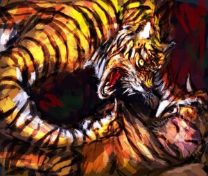 Rating: Questionable Score: 0 Tags: ambiguous_gender angry bovid bovine cattle dominant duo e621 felid feral mammal pantherine tiger unknown_artist User: bunchy7s Rating: Questionable Score: 0 Tags: ambiguous_gender angry bovid bovine cattle dominant duo e621 felid feral mammal pantherine tiger unknown_artist User: bunchy7s