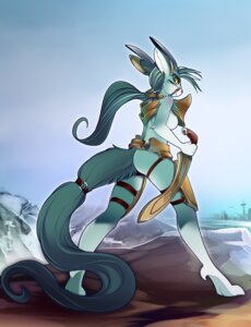 Rating: Safe Score: 0 Tags: adelais angry anthro armor belt biped blue_hair breasts butt canid canine city clothed clothing cloud cool_colors countershading detailed_background digital_media_(artwork) e621 exposure_variation facial_markings female fox hair head_markings horn hybrid long_ears long_hair long_tail looking_at_viewer looking_back mammal markings melee_weapon outside pinup pose rock scabbard seaside shaded side_boob skimpy sky solo standing sword tail teal_theme tsampikos unconvincing_armor weapon yellow_eyes User: bunchy7s