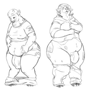 Rating: Questionable Score: 0 Tags: anthro big_butt black_and_white bovid bovine breasts butt cattle duo e621 ear_piercing female gender_transformation gillpanda growth huge_butt mammal monochrome overweight piercing transformation weight_gain User: bunchy7s