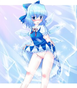 Rating: Explicit Score: 0 Tags: 1girls 2d blue_eyes blue_hair blush body_blush bow cirno dress_lift embarrassed female female_only hairbow ice pussy rule34 sesield short_blue_hair short_hair solo the_embodiment_of_scarlet_devil touhou uncensored wavy_mouth wings User: bunchy7s