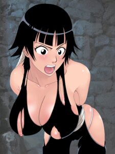 Rating: Explicit Score: 0 Tags: black_eyes black_hair bleach blush breasts cleavage female highres jiisuke large_breasts nipple_slip nipples open_mouth rule34 soifon sui-feng torn_clothes User: bunchy7s