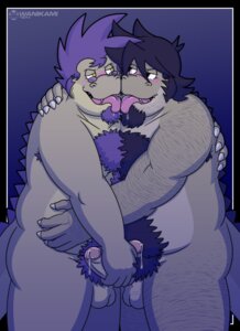 Rating: Explicit Score: 0 Tags: 2014 anthro arm_hair armpit_hair balls beard belly_hair black_hair blue_background blush bodily_fluids body_hair butch_wanikami chest_hair claws cousins_(lore) crocodile crocodilian duo e621 erection eye_contact eyewear facial_hair forearm_hair forearms foreskin frottage fur genital_fluids genitals glasses goatee green_body green_scales hair hairy hairy_balls hairy_hands hairy_legs handjob hi_res hug humanoid_genitalia humanoid_penis incest_(lore) kissing krokodyle licking looking_at_another male male/male nude open_mouth overweight partially_retracted_foreskin penile penis penises_touching precum pubes purple_hair realistic_penis_size reptile retracted_foreskin saliva scales scalie sex shoulder_hair simple_background slightly_chubby sobek_(character) standing story story_in_description tongue tongue_out tuft wanikami User: bunchy7s