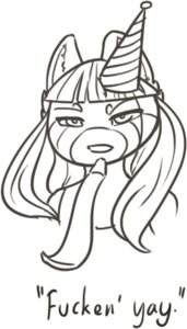 Rating: Safe Score: 0 Tags: 4:7 ailurid anthro birthday clothing digital_media_(artwork) e621 english_text female feretta feretta_(character) hat headgear headwear looking_at_viewer low_res mammal monochrome party party_hat profanity red_panda solo text tumblr User: bunchy7s Rating: Safe Score: 0 Tags: 4:7 ailurid anthro birthday clothing digital_media_(artwork) e621 english_text female feretta feretta_(character) hat headgear headwear looking_at_viewer low_res mammal monochrome party party_hat profanity red_panda solo text tumblr User: bunchy7s