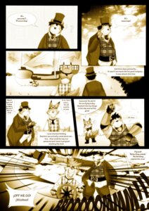 Rating: Safe Score: 0 Tags: 2012 anthro bear canid canine comic darknessminotaur dialogue duo e621 english_text fox hi_res machine male mammal monochrome multiple_scenes robot sepia solo tail text User: bunchy7s Rating: Safe Score: 0 Tags: 2012 anthro bear canid canine comic darknessminotaur dialogue duo e621 english_text fox hi_res machine male mammal monochrome multiple_scenes robot sepia solo tail text User: bunchy7s