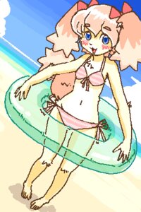 Rating: Questionable Score: 0 Tags: 2:3 anthro beach bikini blue_eyes blush canid canine canis chest_tuft clothed clothing cloud digital_media_(artwork) domestic_dog e621 female fur inflatable itou_sora kemono kin-shun low_res mammal navel open_mouth outside pool_toy seaside skimpy sky solo swim_ring swimwear tail tuft two-piece_swimsuit User: bunchy7s
