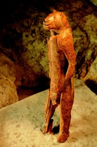 Rating: Safe Score: 0 Tags: ancient_art anthro before_common_era biped carving e621 felid grandfathered_content ivory_(material) lion lion-human_of_hohlenstein-stadel male mammal pantherine real sculpture sculpture_(artwork) solo standing statue traditional_media_(artwork) unknown_artist User: bunchy7s