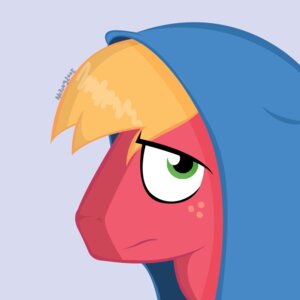 Rating: Safe Score: 0 Tags: 1:1 big_macintosh_(mlp) blonde_hair cloak clothing draft_horse e621 earth_pony equid equine freckles friendship_is_magic green_eyes hair hasbro horse looking_at_viewer male mammal my_little_pony noponyzone pony red_body simple_background solo User: bunchy7s