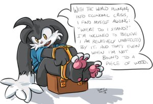 Rating: Questionable Score: 0 Tags: 2008 anthro bandai_namco bdsm bondage bound domestic_cat e621 economy english_text feet felid feline felis hindpaw klonoa klonoa_(series) male mammal paws roarey_raccoon solo submissive submissive_male text User: bunchy7s