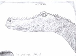 Rating: Safe Score: 0 Tags: absurd_res dav_the_fox dragon e621 grandfathered_content graphite_(artwork) greyscale headshot_portrait hi_res looking_at_viewer male monochrome mythological_creature mythological_scalie mythology portrait pupils quadruped scalie side_view simple_background slit_pupils smile solo spike_ridge spikes traditional_media_(artwork) white_background User: bunchy7s