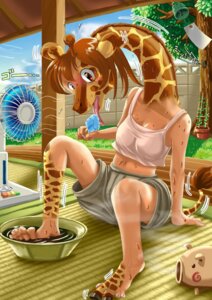 Rating: Safe Score: 0 Tags: 2008 anthro bottomwear clothing e621 edmol electric_fan female food giraffe giraffid hooves horn human ice long_neck mammal oscillating_fan ossicone popsicle shorts solo species_transformation tail tongue transformation what User: bunchy7s
