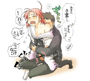 Rating: Explicit Score: 0 Tags: akira_kogami bar_censor breasts censored chinki female flat_chest frottage human lucky_star male minoru_shiraishi open_clothes open_shirt pantyhose penis pink_hair rule34 shirt short_hair straight tears translated translation_request tribadism_on_penis User: bunchy7s